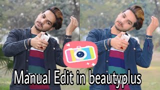 How to Editing picture Manual in Beautyplus | FaHaD ALi screenshot 3