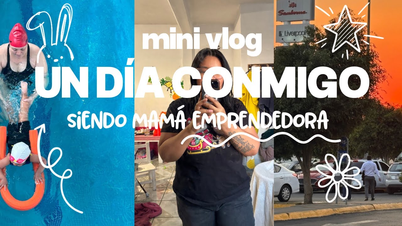 MINI VLOG REALISTA ❤️| Mis retos como mamá, emprendedora y creadora de contenido 📹