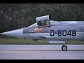 RNLAF 312 SQUADRON - F-104G Flight Operations at Volkel Air Base