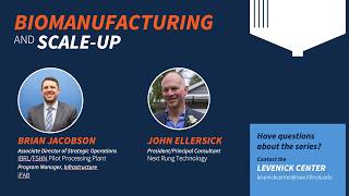 Biomanufacturing and scale-up