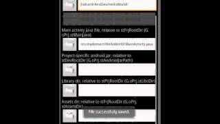 JavaIDEdroidPRO screenshot 3