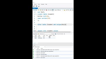 How to Add Unique Constraint in Existing Table in SQL