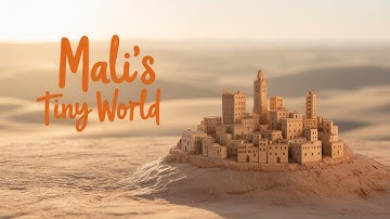 Miniature Mali in 8 Seconds 🏜️🎶 | AI-generated Veo 3 Travel Shorts