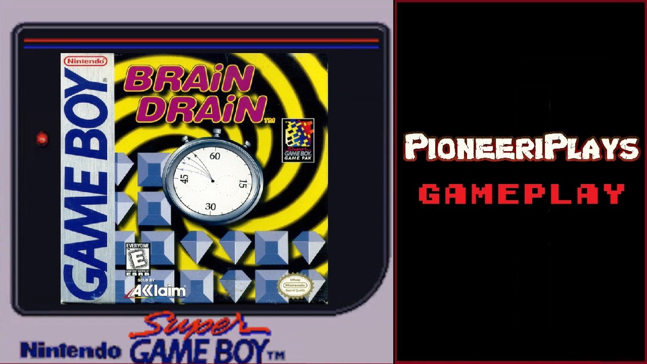 Brain Drain (Gameboy) - Gameplay - Gameboy Quest (318 / 506) - YouTube