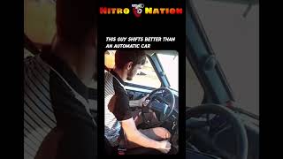 This guy shifts better than an automatic car❓😮 #shorts
