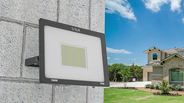 SOLLA LED Flood Light, Very Bright Outdoor Floodlight