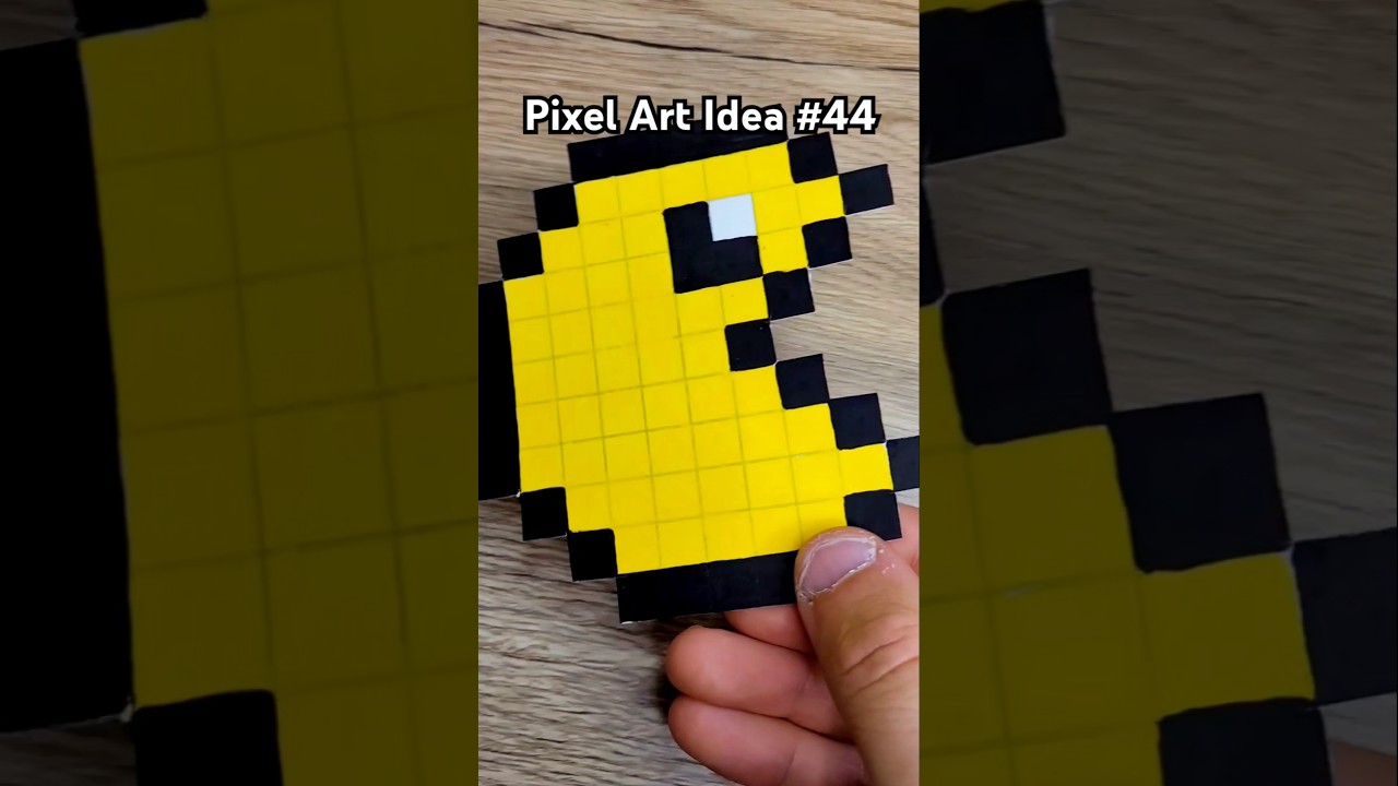 PACMAN Pixel Art 