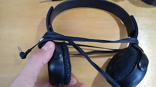 Canal JDB. Parte 1. Arreglo de auriculares Sony Parlantes sueltos