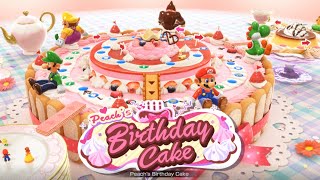 Mario Party Superstars: Peach's Birthday Cake - Mario vs Luigi vs Peach vs Donkey Kong