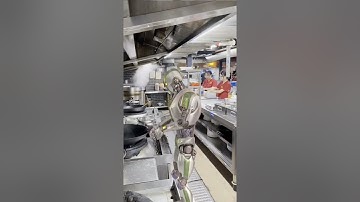 Ever seen a robot cooking in the kitchen 😨👀 #shorts