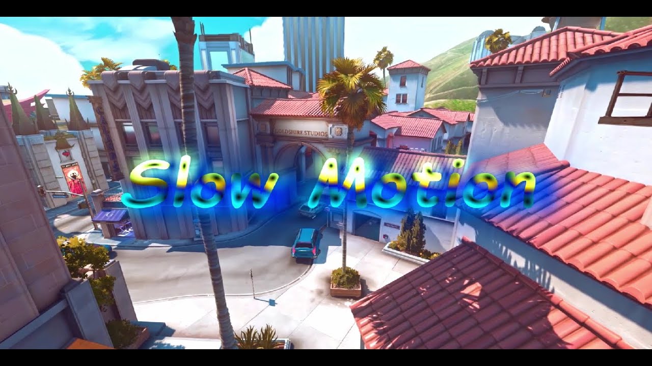 Slow motion - Overwatch Tank Montage