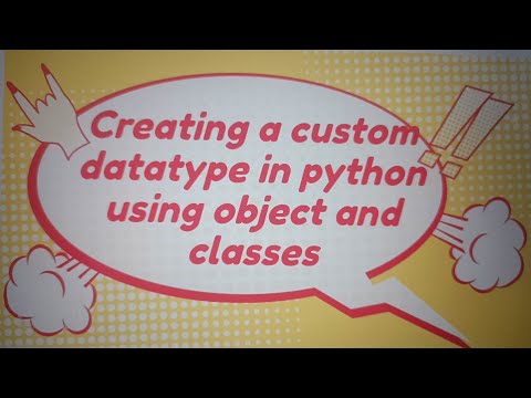 Creating a datatype using object & class in Python | Fraction datatype |Object & classes in Python