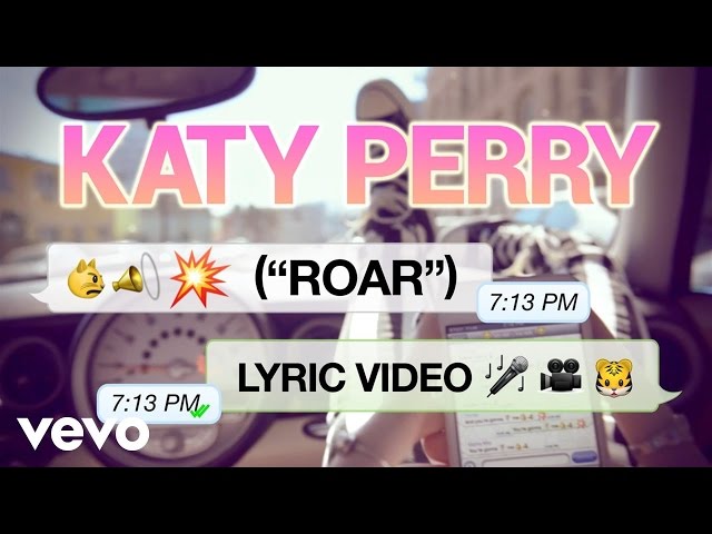 Katy Perry - Roar  Katy perry, Desenho de desenho animado