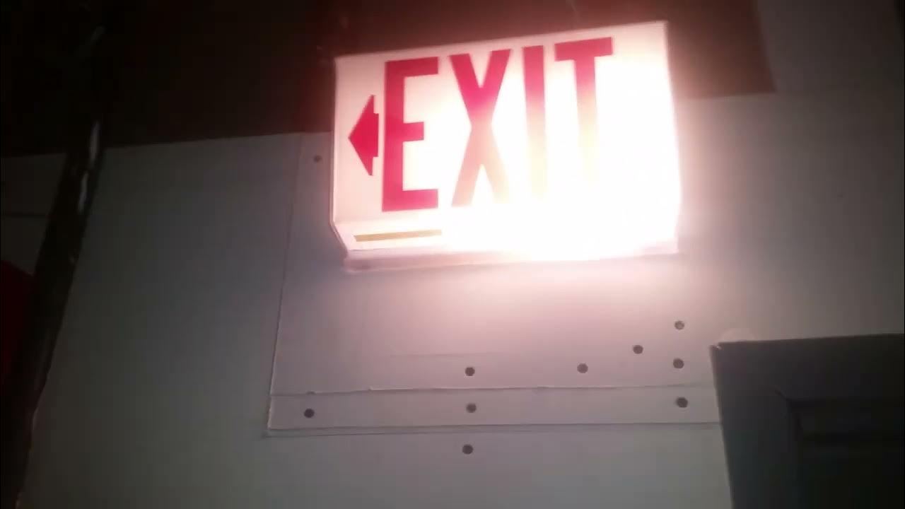 floor proximity exit signs. YouTube