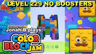 Color Block Jam Level 229 No Boosters