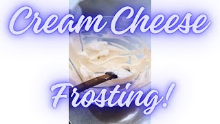 Cream Cheese Frosting | Gardening with Caitlin | In the Kitchen with Caitlin
