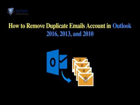 outlook duplicate remover outlook 2013