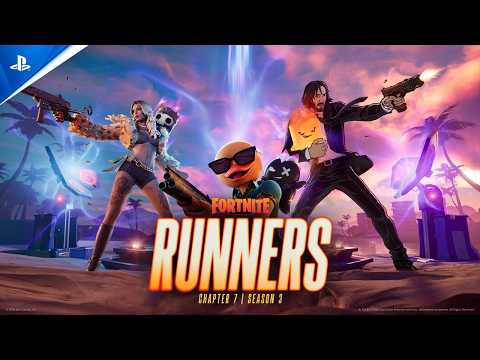 Fortnite - Chapter 7 Season 3: Runners Cinematic Trailer | PS5 & PS4 Games