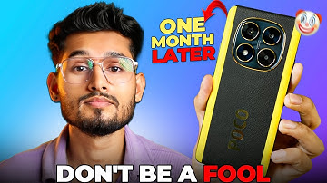 Poco X7 5g Review 1 month later - A confusing Phone 🤔