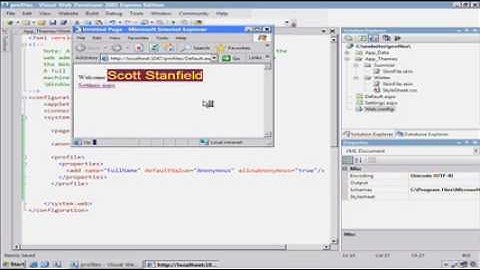 ASP.NET Tutorial - Profiles and Themes - Part2