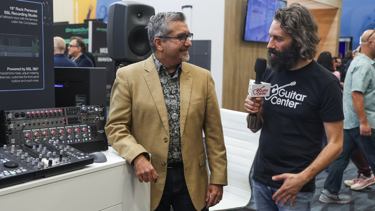 Solid State Logic SSL18 Audio Interface and Alpha 8 Converter/Expander | NAMM 2025