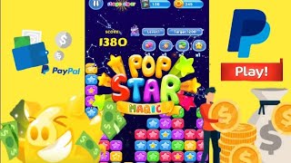 الربح من بايبال.الربح من لعبة popstar screenshot 5