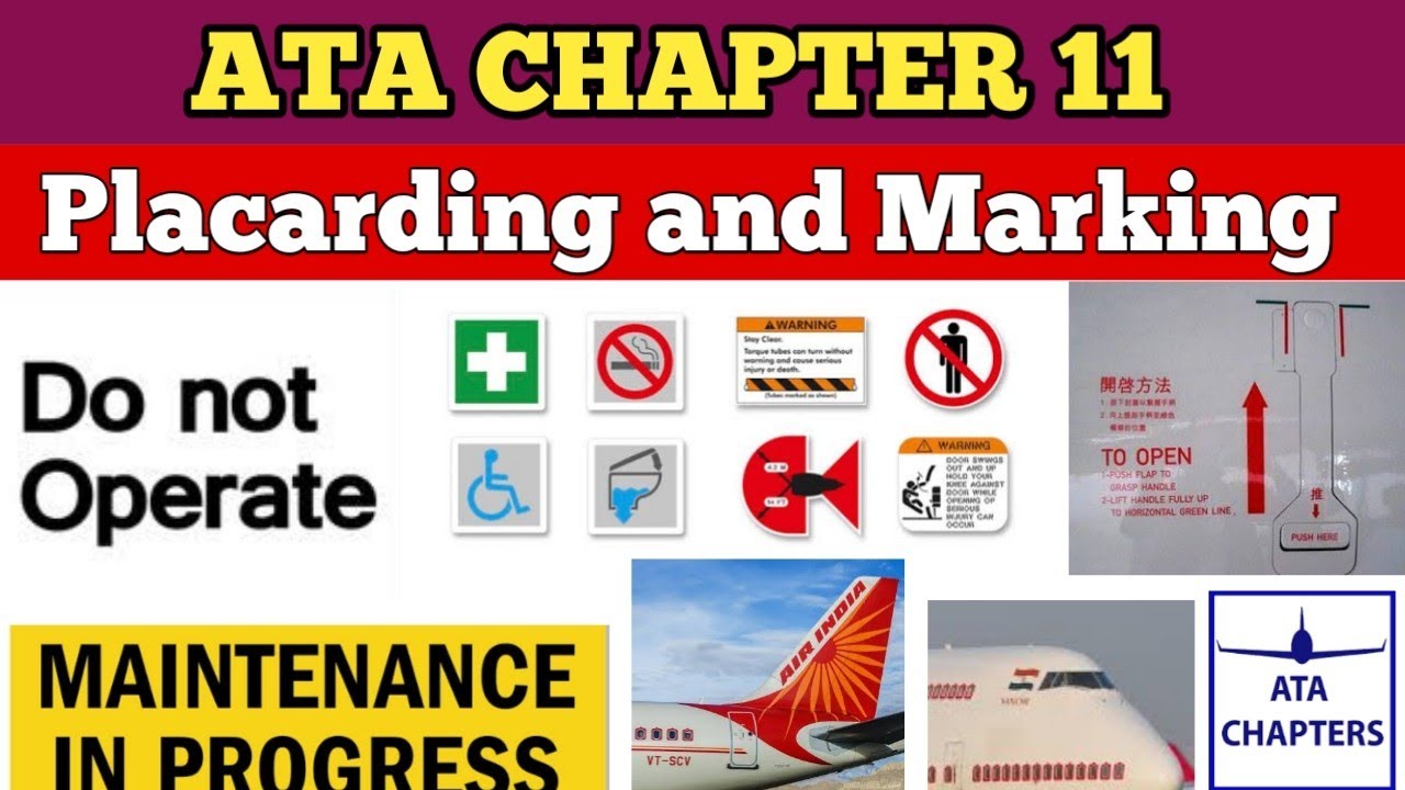 Aircraft Placard Suppliers For Interior Decals And Markings