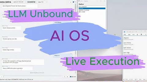 “This AI OS Runs Without an LLM — Live Demonstration”