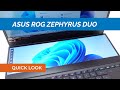 Two Screens Better than One? ASUS ROG Zephyrus Duo 15 SE Ryzen 7 RTX 3060 15.6-in GX551QM-ES76