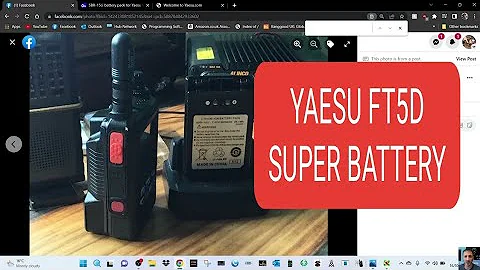 YAESU FT5D Super Battery SBR-15li  3800mah