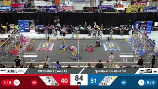 Qualification 46 - 2023 ISR District Event #2