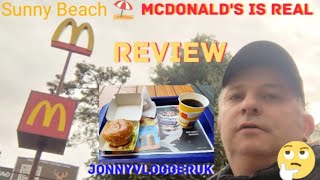 Sunny Beach McDonald's - They are real! I tried one before it closed in this ghost town until 2026.