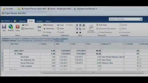 Project Planner In Depth - EPM Live