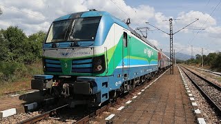 Fast Train 3622 At Kalofer Station | Siemens Smartron 80 040 | September 2023