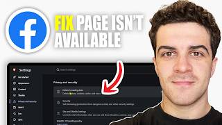 How to Fix This Page Isn’t Available on Facebook (2026 Guide)