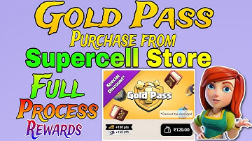 GOLD PASS PURCHASE FROM SUPERCELL STORE FULL PROCESS | Clash of Clans | Nasar Nature 