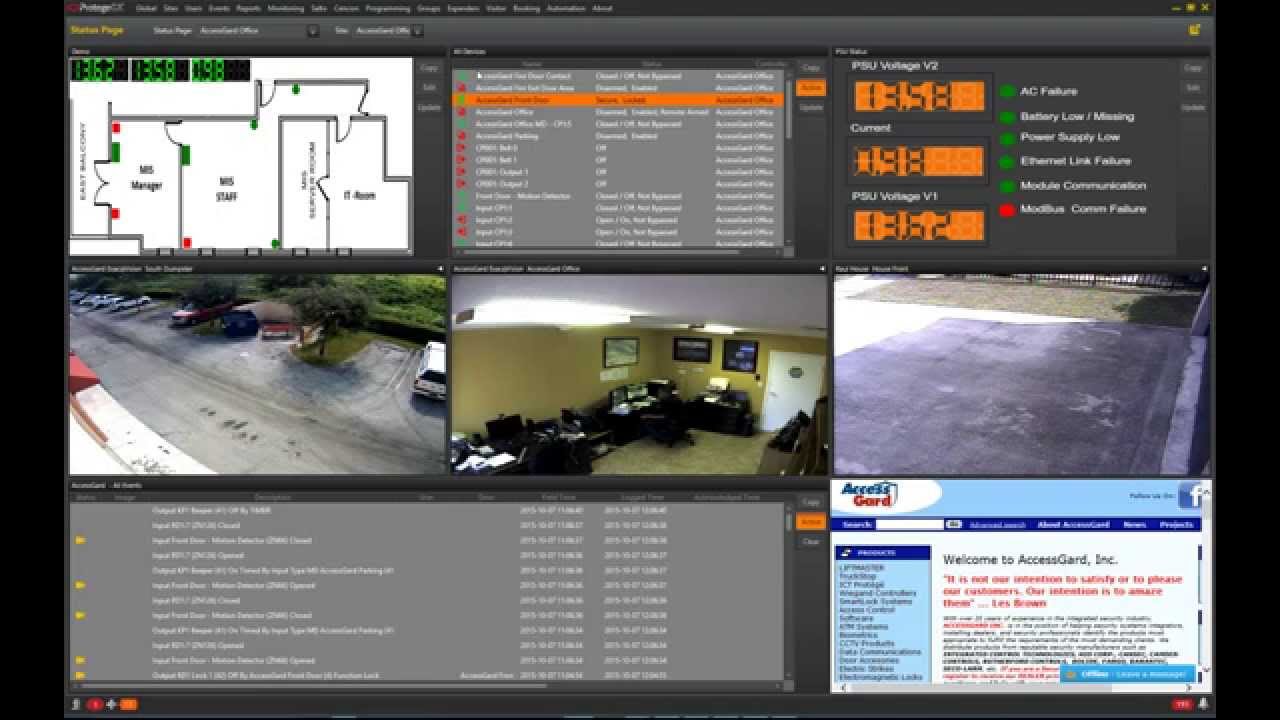 ProtegeGX HID Corporate 1000 Format