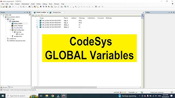 #codesys  Global Variables and Retentive varibales #plc #programming