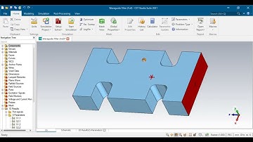 Terahertz particle-in-liquid sensing with spoof surface plasmon polariton waveguides SPP in CST