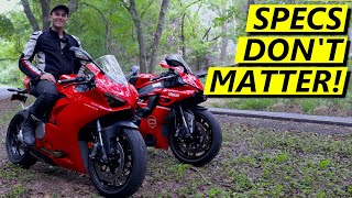 Ducati Panigale V2 vs Yamaha R1 (Liter Bike Shootout)