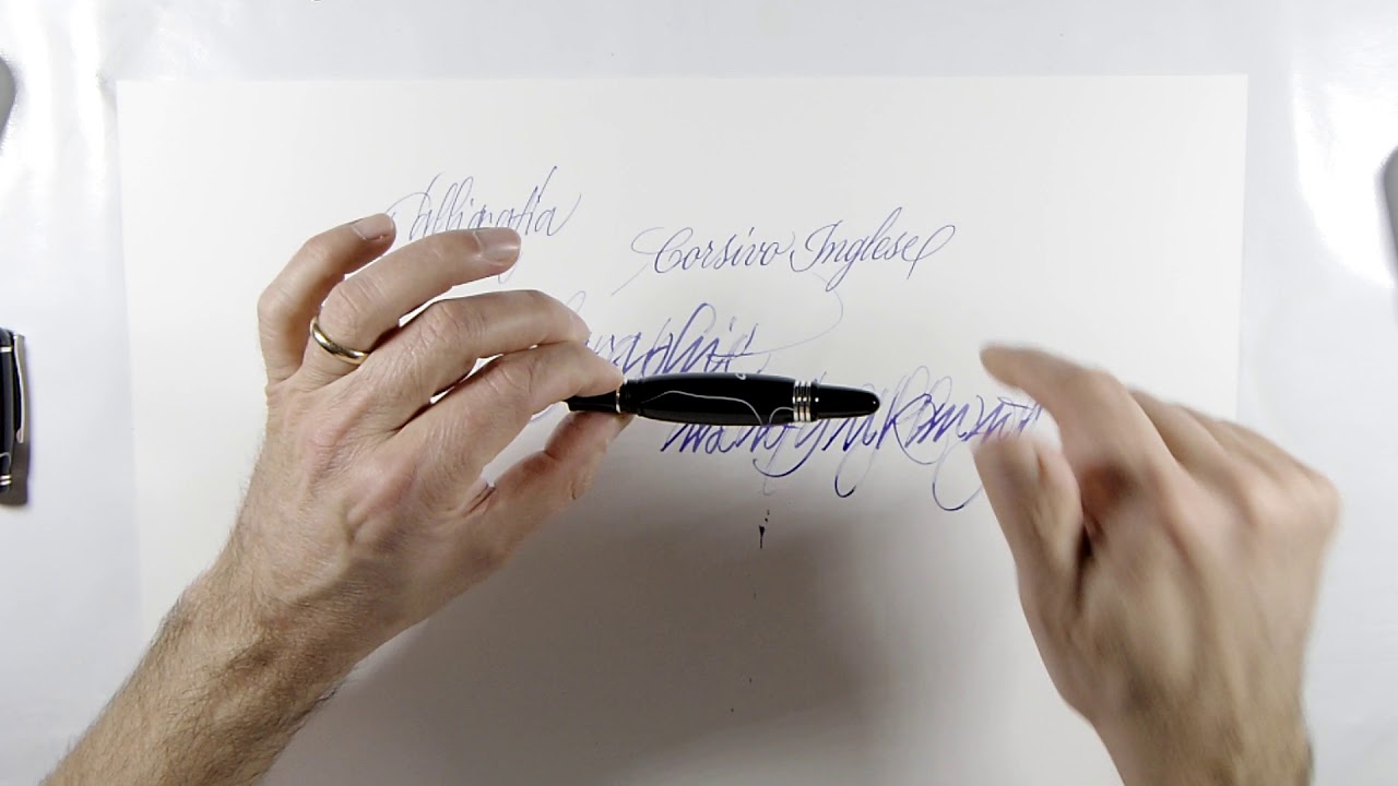 Penna Stilografica E A Immersione In Vetro 2-in-1 - Verde, Con 5 Pennini Di Ricambio E Convertitore - Per Calligrafia E Pittura