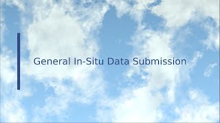 Famous General EBAS In-Situ Data Submission Procedures Wealth