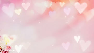 Copyright free pinkish love background || Love Background Loop || Hidden Treasure