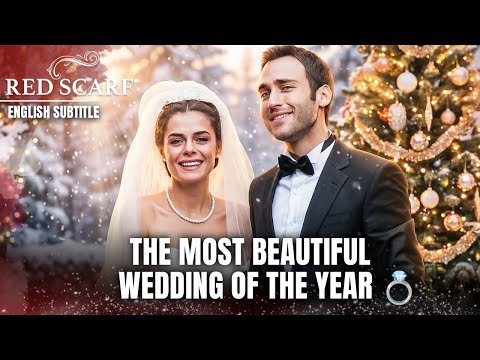 The Most Beautiful Wedding of the Year 💍 | Red Scarf | English Subtitles | Al Yazmalım