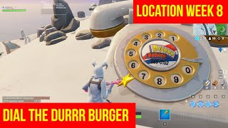 Durrr - dial the durrr burger number on the big telephone west of fatal fields