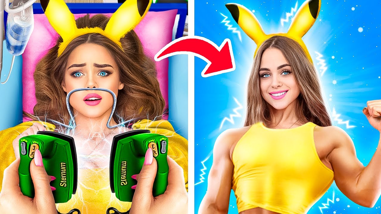 Mijn Pikachu Het Sterkst Ooit Maken! Pokémon In Het Echte Leven!