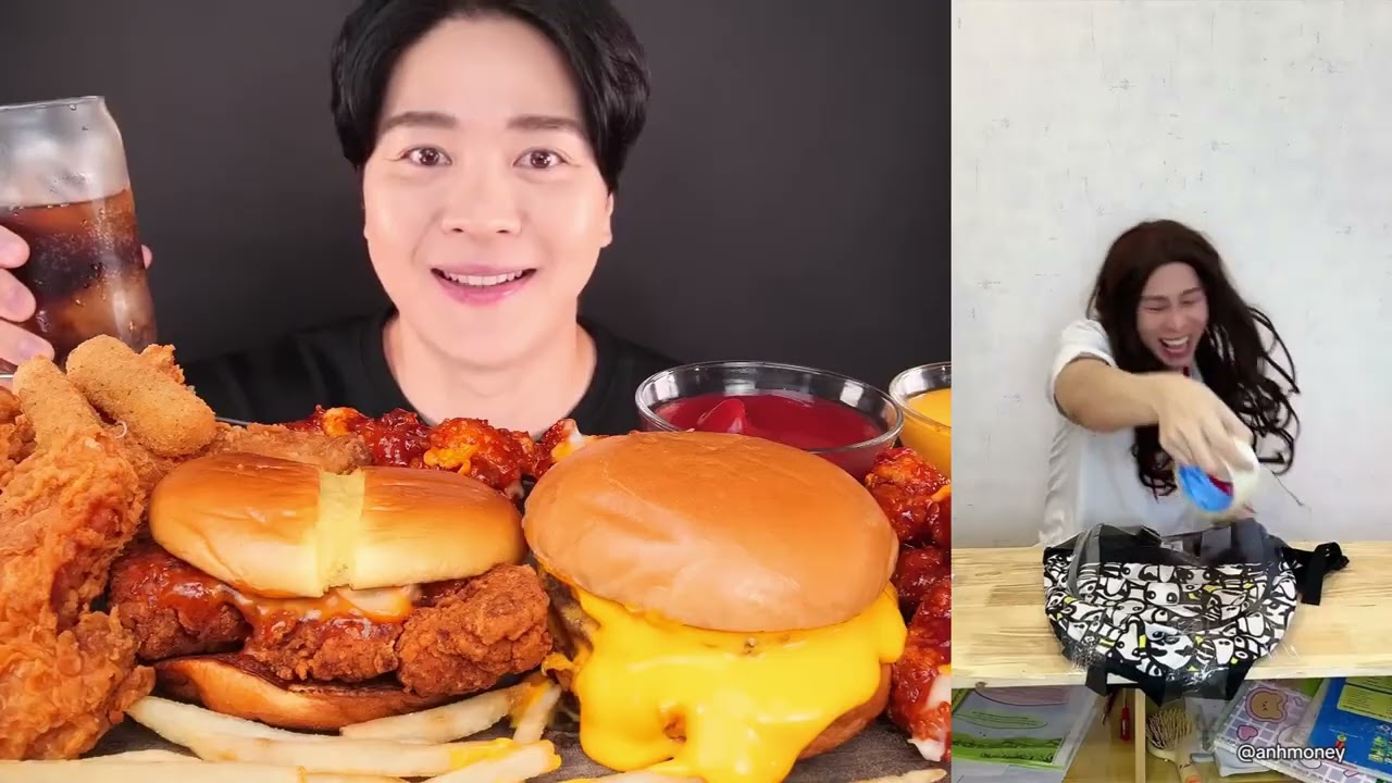 Video Ngắn (anhmoney) Và Mukbang (Chihun ASMR 치훈)