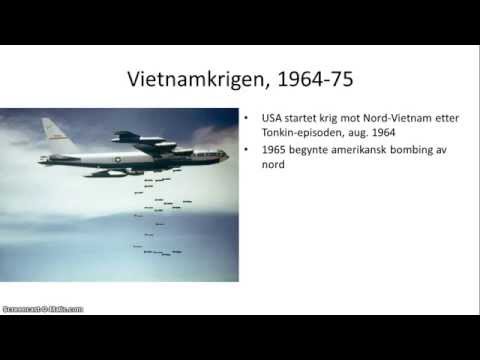 Video: Var president under Vietnamkrigen?