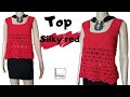 TUTORIAL Top canotta all'uncinetto "Silky red"