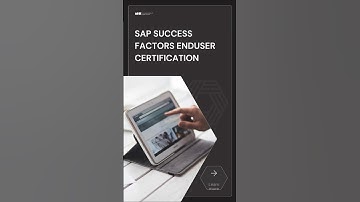 SAP Success Factors Enduser |For more info call us 7037034447 or visit online.iihr.edu.in